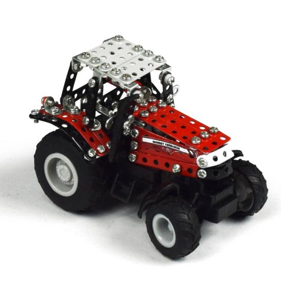 Метален конструктор Трактор Massey Ferguson 7600, 181 части, Micro Series