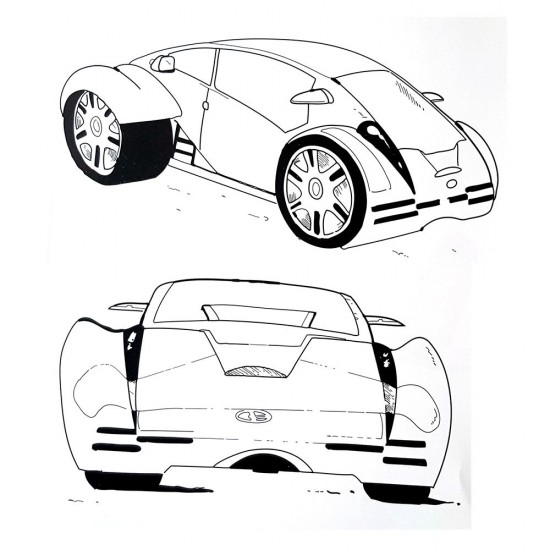 Книжка за оцветяване - Превозни средства